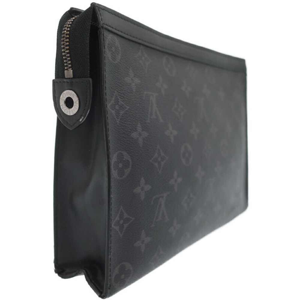 Louis Vuitton Monogram Shoulder Black Pochette Eclipse Bag Voyage